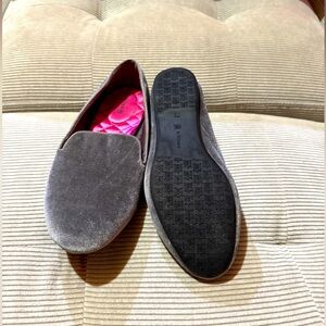 Birdies Grey Velvet size 7.5